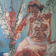 Girl With Flowers