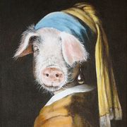 Pig With A Pearl Earring