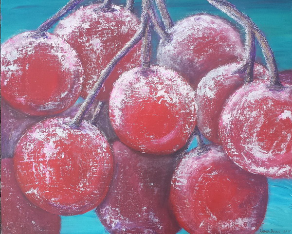 Irish art - Frosted Cranberries by Amanda Dowie