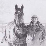 Irishart, Man and Horse, 