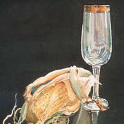 Corn and Wineglass