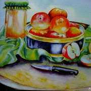 Apples from a Breton orchard