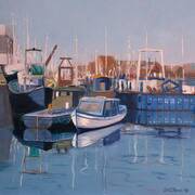 Howth Harbour Blue