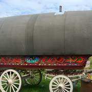 Open Lot Barrel Top Wagon