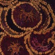 Summer Lilies II,textile-discharge dyeing