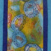 Torus,Textile-Painted
