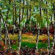 Irish art | Woodland by Deborah Joyce | Welsh artist