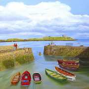 Coliemore Harbour and Dalkey Island Coliemore Harbour and Dalkey Island