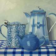 Composition in Blue