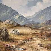 Irish art | Spring in Maam Valley,Connemara by Eileen Meagher | Irish artist