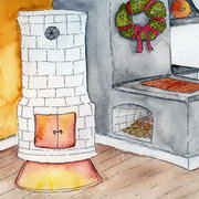 Warmth by the fire Warmth by the fire