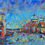 Santa Maria della Salute from Acamedia Bridge,Venice