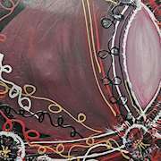 Irish art | The Eye of Freedom by Huda Al-Ghoul | Palestinian artist