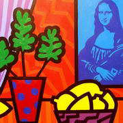Still Life With Matisse and Mona Lisa