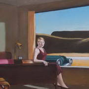 The Western Motel (after Hopper) The Western Motel (after Hopper)