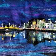 All Is Calm,needle felting,embroidery All Is Calm,needle felting,embroidery
