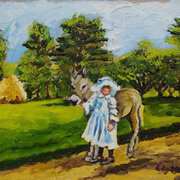Child and Trusty Steed,19th Century,County Antrim