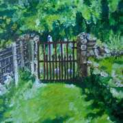 The Path to the Churchyard at Glore,Tickmacrevan,Glenarm,County Antrim