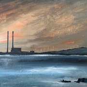 Pigeon House Chimneys Dusk