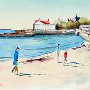 Sandycove in Summer with Family