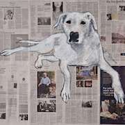 Irish art | Freya invites me to New York by Pete Kilkenny | Irish artist