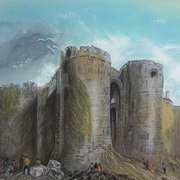 King John's Castle,Limerick,Ireland circa 1841