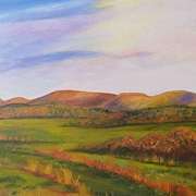 Irish art | Slieve Bloom Mountains by Sheila Comerford | Irish artist