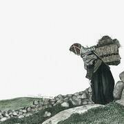 Gathering the Dung,Inis Mor Gathering the Dung,Inis Mor