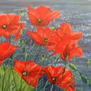 Poppies by the Sea